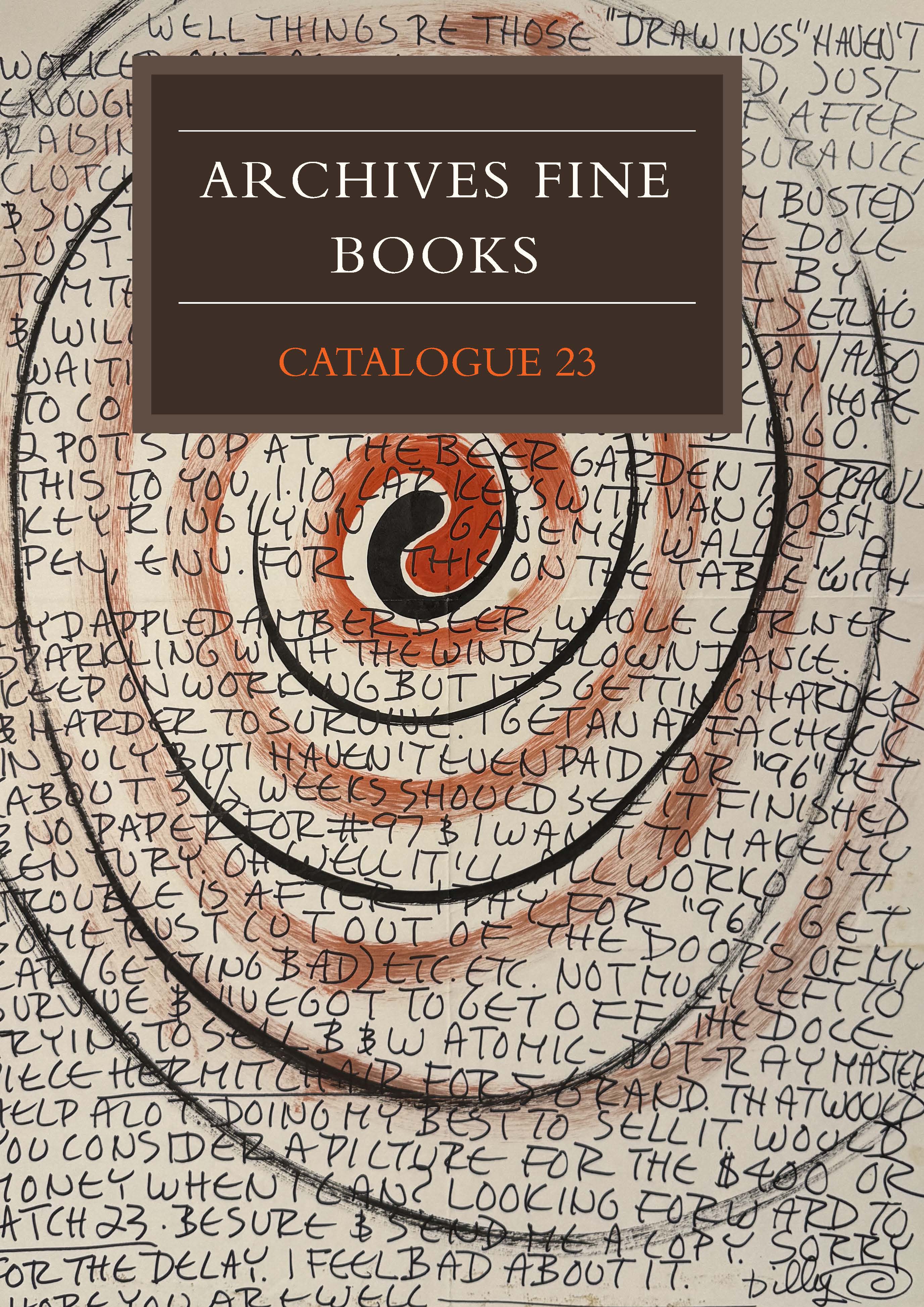 Catalogue 23 A Summer Miscellany