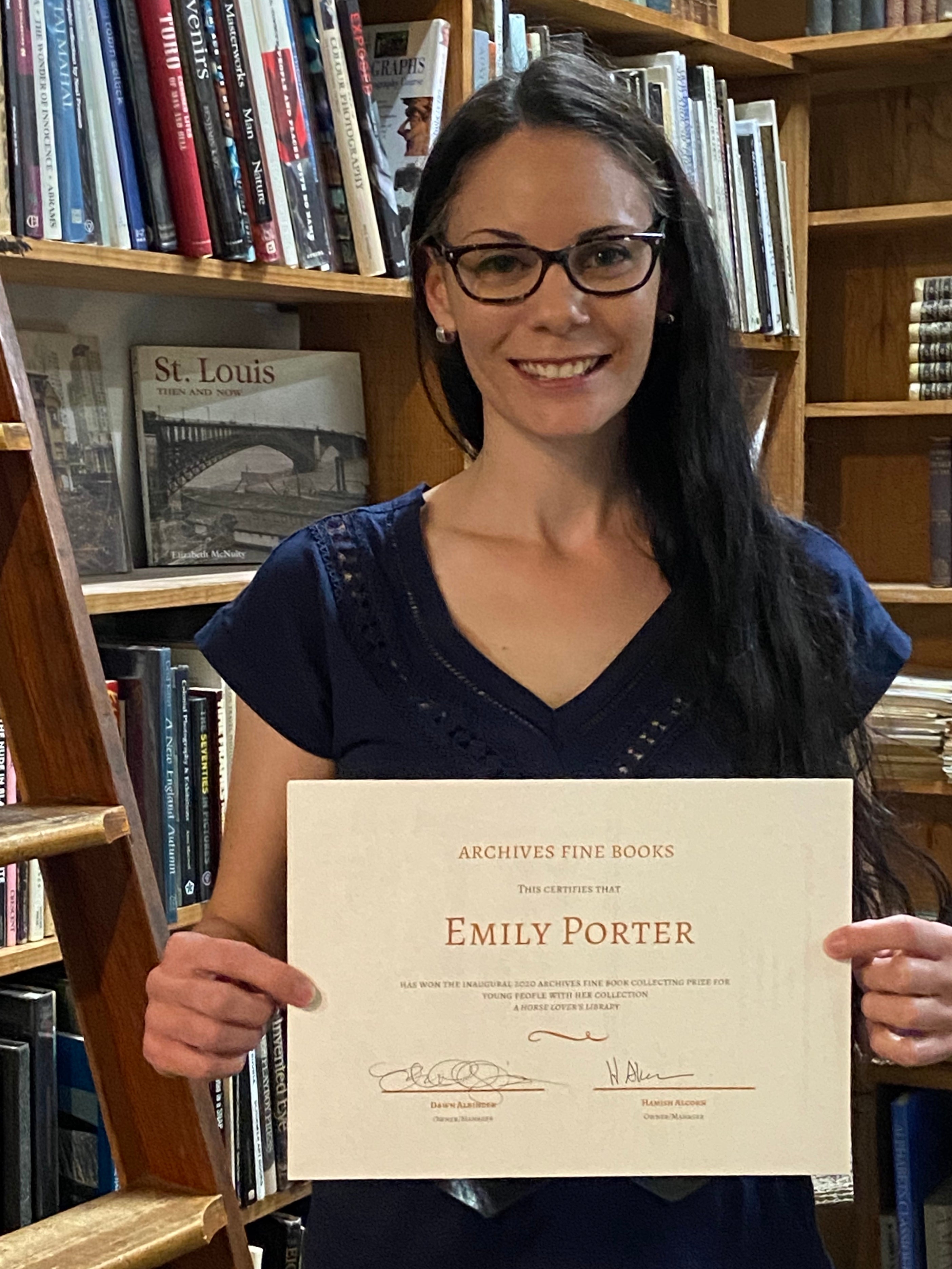 Archives Fine Book Collecting Prize Winner Announced