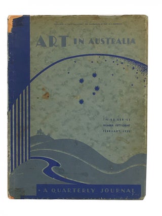 Item #1032 Art in Australia; A Quarterly Journal; A Sydney Morning Herald Publication; Third...