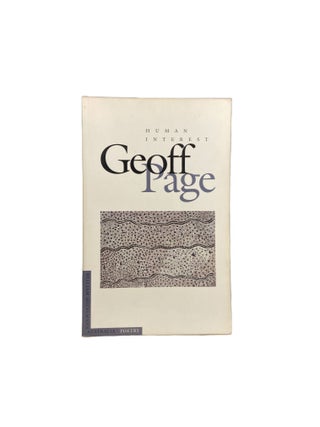 Item #13168 Human Interest. Geoff PAGE
