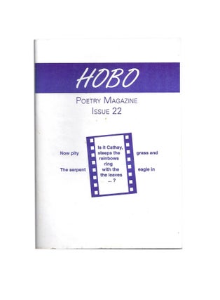 Item #132 Hobo Poetry Magazine Issue 22. HOBO, Dane THWAITES