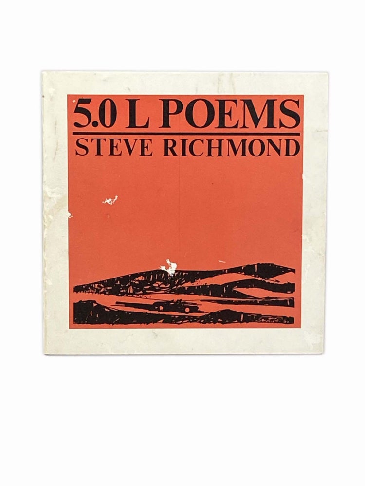 Item #1395 5.0 L Poems. Steve RICHMOND.