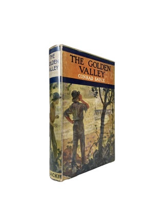 Item #13993 The Golden Valley; Illustrated by H. Coller. Jim BUSHMAN, Conrad H. SAYCE