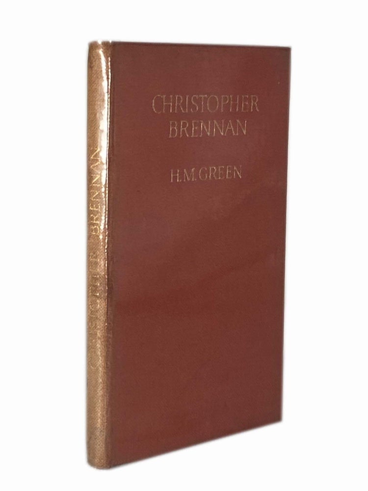Item #1403 Christopher Brennan; Two popular lectures delivered for the Australian English Association. H. M. GREEN.