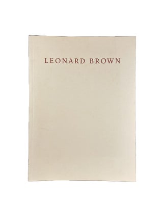 Item #14667 Leonard Brown Up and Down Backwards and Forwards. Leonard BROWN, Sasha GRISHIN,...