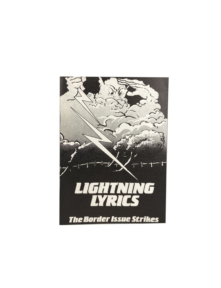 Item #14844 Lightning Lyrics: The Border Issue Strikes. Peter BURTON, Ross CLARK, Aubrey HECK.