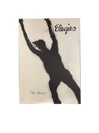 Item #14899 Tate Adams - Elegies. Tate ADAMS, Frances THOMSON