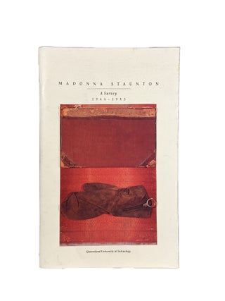 Item #14932 Madonna Staunton: A Survey 1966 - 1993. Michael HELMRICH, Nicholas ZURBRUGG