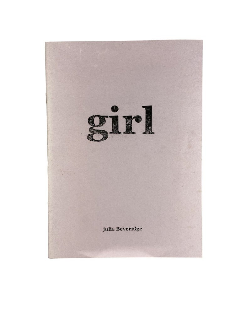 Item #15239 Girl. Julie BEVERIDGE.