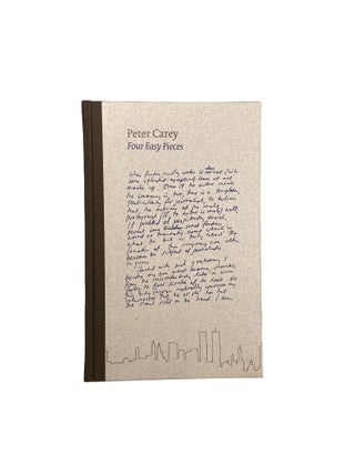 Item #15320 Four Easy Pieces. Peter CAREY