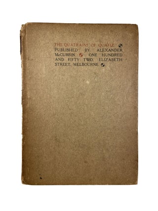 Item #15326 The Quatrains of Quáfiz