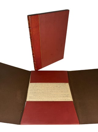 Typescript of South Sea story, "Mauki"