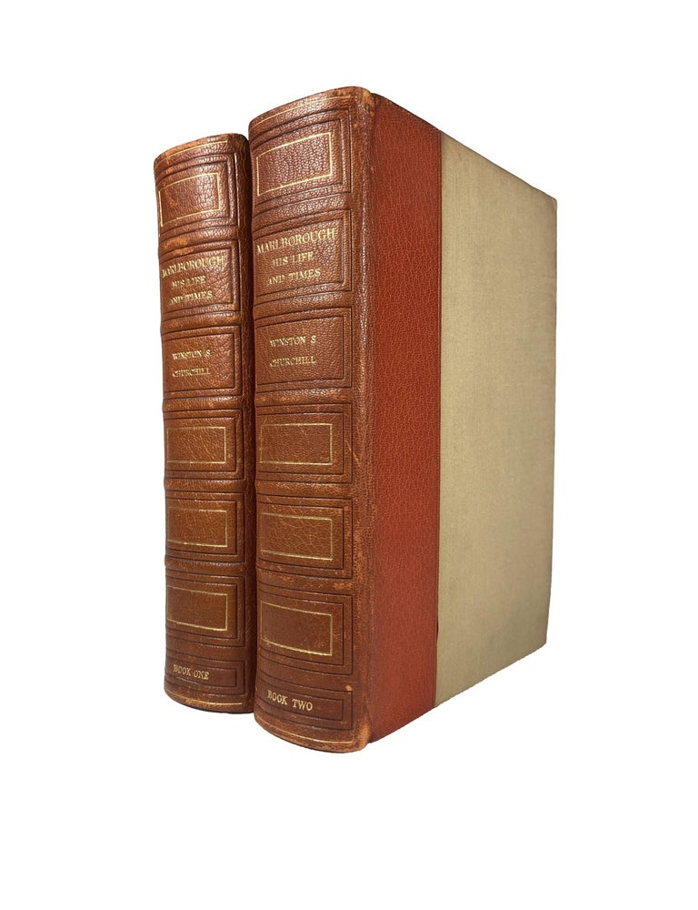 Item #15544 Marlborough, His Life and Times [INSCRIBED] [OFFERED WITH] A.L.S. from Clementine Churchill, an A.N.S. from Clementine and additional Churchilliana. Winston S. CHURCHILL.