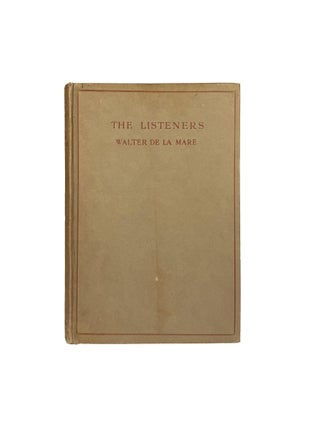 Item #15736 The Listeners; And other poems. Walter DE LA MARE