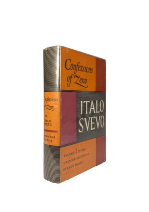 Item #15739 Confessions of Zeno; Volume 1 in the uniform edition of Svevo's works. Italo SVEVO