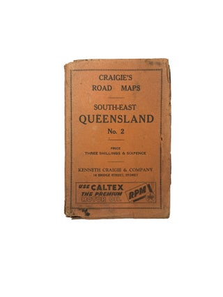 Item #15907 Craigie's Road Map : South-East Queensland No 2. Kenneth CRAIGIE