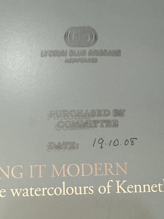 Making it Modern: the watercolours of Kenneth Macqueen.