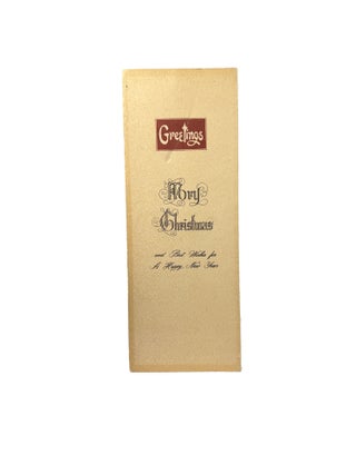 Christmas greeting/calendar for 1974