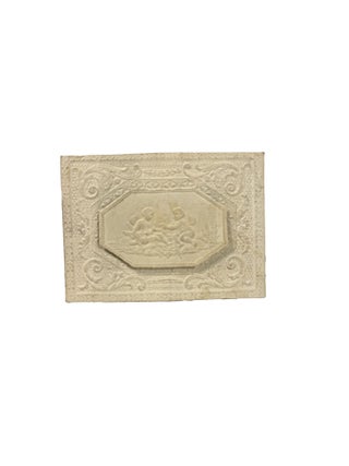 Item #15974 Freundschaftsbillet / Love and friendship card. Biedermeier