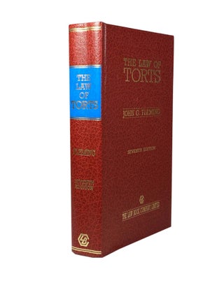 Item #1859 The Law Of Torts. John G. FLEMING