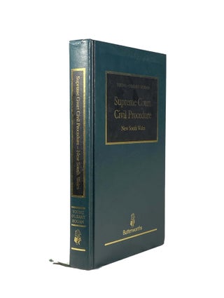Item #1860 Supreme Court Civil Procedure New South Wales. P. W. Young, K. F. O'LEARY, A E. HOGAN