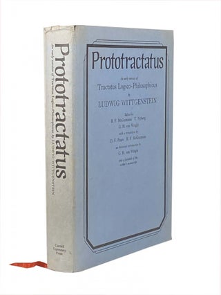 Item #1885 Prototractatus ; An Early Version of Tractatus Logico-Philosophicus by Ludwig...