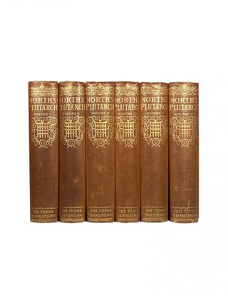 Item #2098 Plutarch's Lives of the Noble Grecians and Romans Englished by Sir Thomas North; Anno...