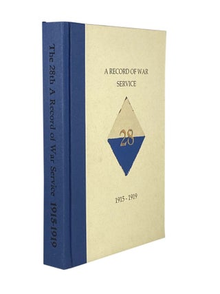 Item #2108 A Record of War Service 1915 - 1919.; Volume 1 Egypt, Gallipoli, Lemnos Island, Sinai...