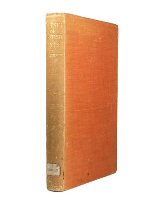 Item #2220 The Guests Of The British Ants; Their Habits And Life-Histories. Horace DONISTHORPE