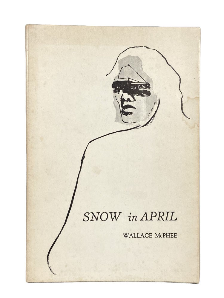 Item #2409 Snow in April. Wallace MCPHEE.
