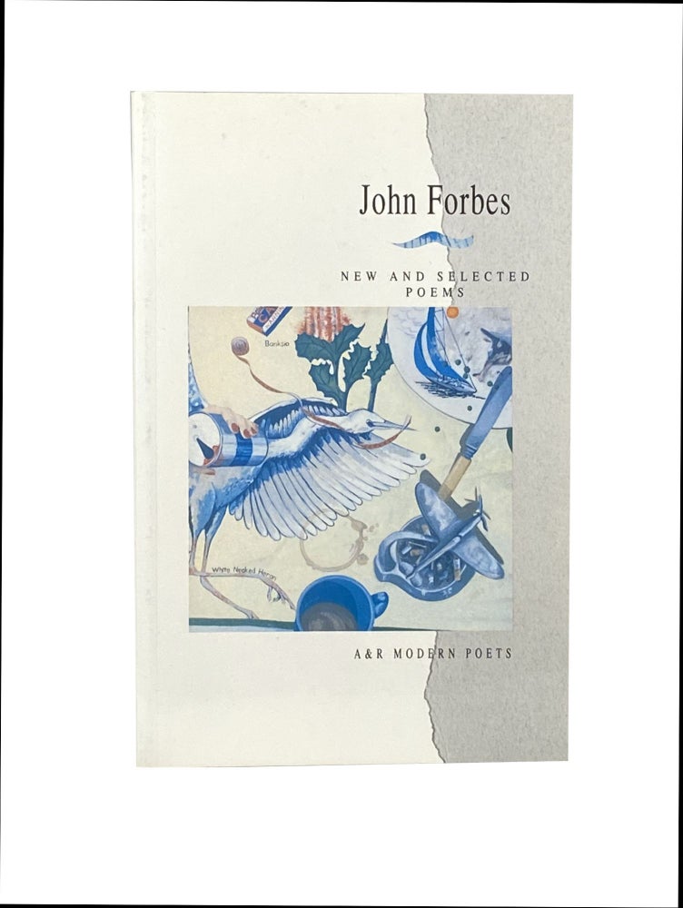 Item #2456 New And Selected Poems; A & R Modern Poets. John FORBES.