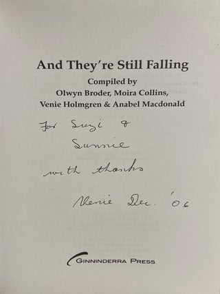 And They're Still Falling; Women's Voices from the NSW South-east Forests