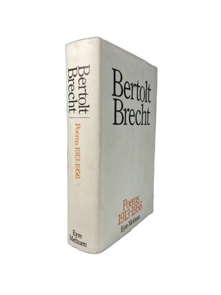 Item #2677 Poems 1913-1956. Bertolt BRECHT, John WILLETT, Ralph MANHEIM