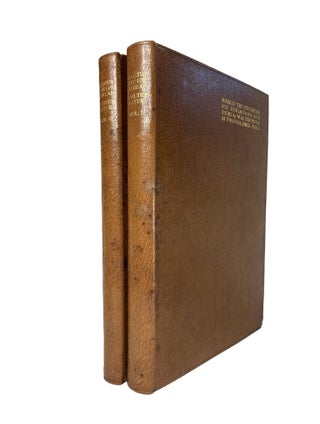 Item #2793 Marius The Epicurean, His Sensations And Ideas; Two Volume Set. Walter PATER