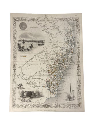 Item #2831 New South Wales; Steel engraved with hand colour. John RAPKIN, Henry WARREN