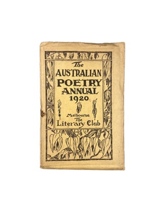 Item #3075 The Australian Poetry Annual 1920 : The Literary Club