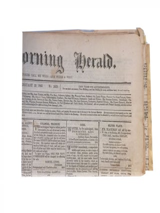 The Sydney Morning Herald 1845.