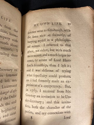 The Life of David Hume Esq. Written by Himself.