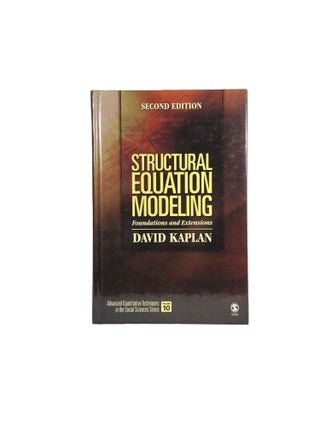 Structural Equation Modeling; Foundations and Extensions