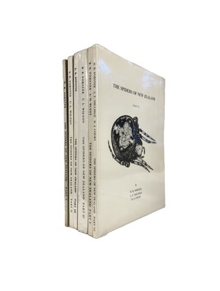 Item #3877 The Spiders of New Zealand. R. R. FORSTER, C. L. WILTON, A. D. BLEST, A. F. MILLIDGE,...