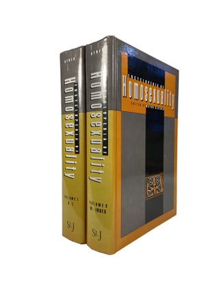 Encyclopedia of Homosexuality Volume 1 & 2
