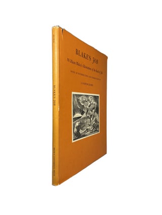 Item #4092 Blake's Job; William Blake's Illustrations of the Book of Job. S. Foster DAMON,...