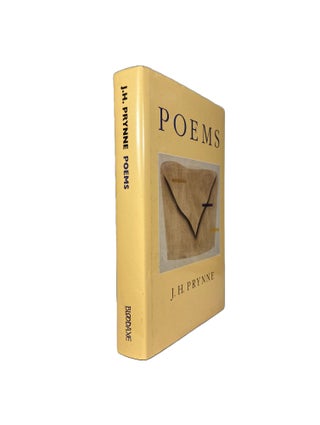 Item #4421 Poems. J. H. PRYNNE