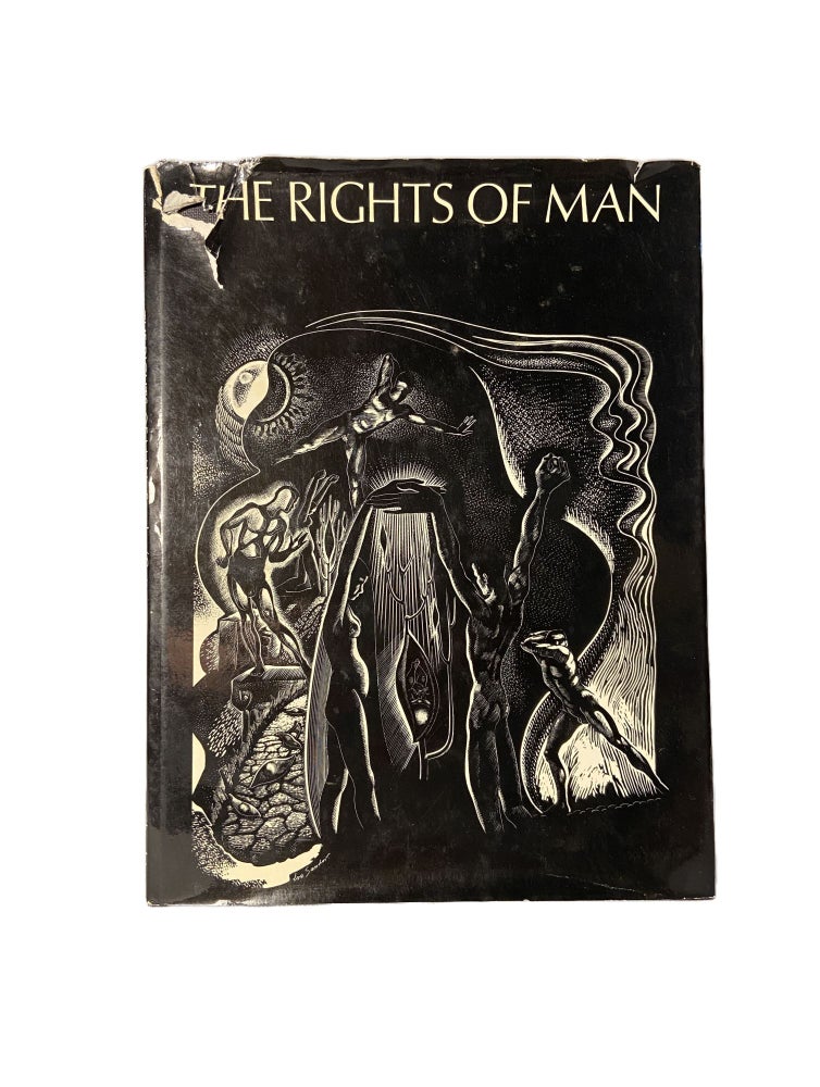 Item #4473 The Rights of Man; The Universal Declaration of Human Rights. Georgette COTY, Eva SANDOR, commentary, illustrations.