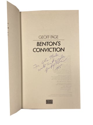 Benton's Conviction