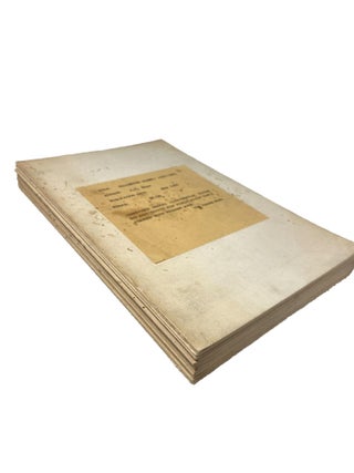 Collected Poems: 1930-1965; [Unrevised Proofs]
