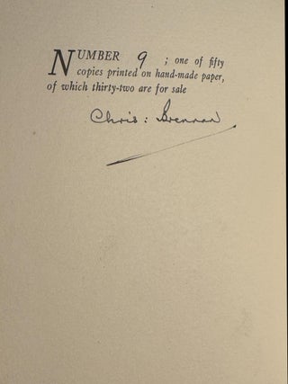 A Chant of Doom and Other Verses [Signed Limited Edition]