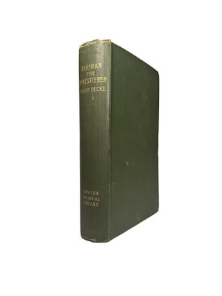 Item #5593 Rodman the Boatsteerer and Other Stories; Colonial Library. Louis BECKE