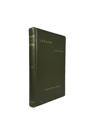 Item #6743 Loraine and Other Verses. George Essex EVANS