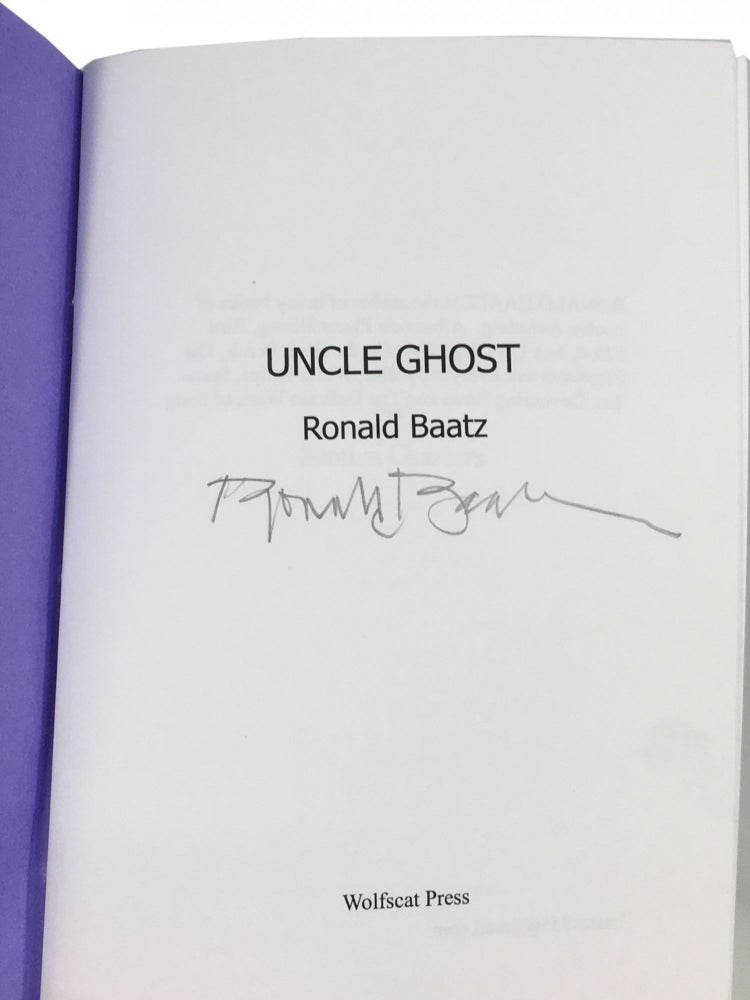 Item #703 Uncle Ghost. Ronald Baatz.